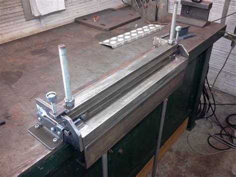 bench sheet metal bender|hobby sheet metal bender.